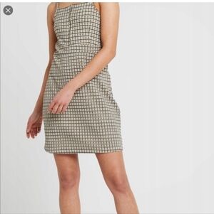 New Look Plaid Y2K Mini Dress
